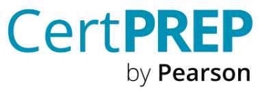 CertPREP by Pearson logo
